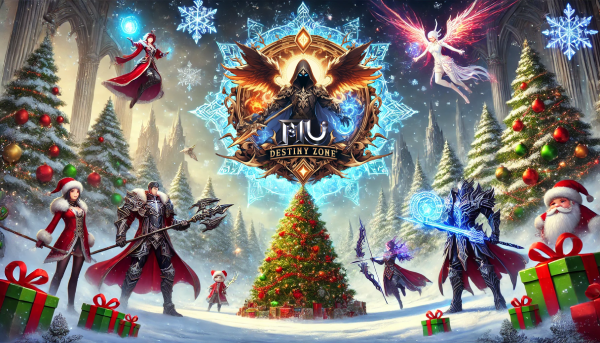 Mu Destiny Zone Christmas Card